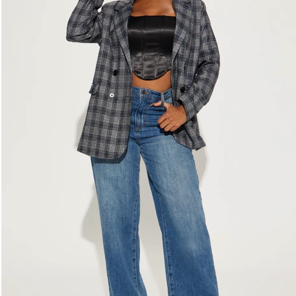 Blazer - Plaid - Picture 2 of 3